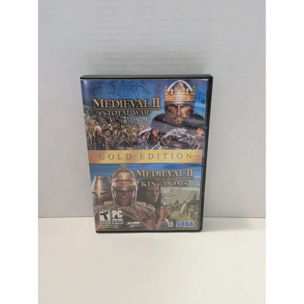 Medieval II Total War Gold Edition • PC Game [CIB/Complete DVD Case] SEGA